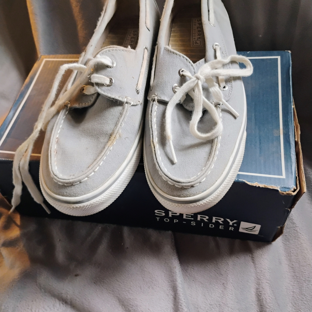 Sperry Top-Sider Gray Boat Shoes